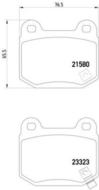 Disc Brake Pad Set PA 355010691