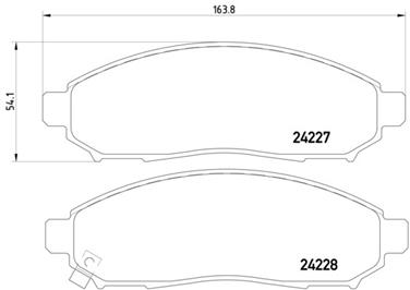 Disc Brake Pad Set PA 355012071