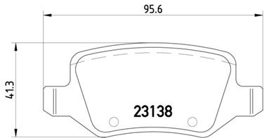 Disc Brake Pad Set PA 355012131