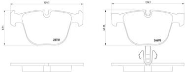 Disc Brake Pad Set PA 355014141