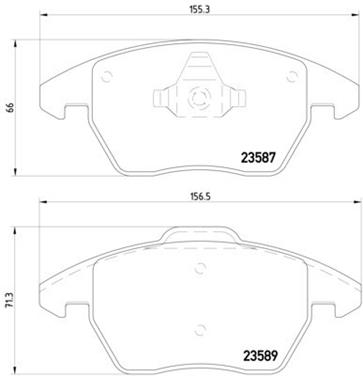 Disc Brake Pad Set PA 355014511