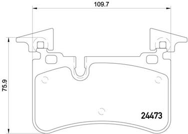 Disc Brake Pad Set PA 355014811