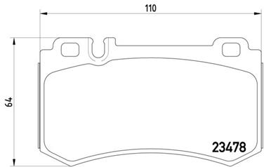 Disc Brake Pad Set PA 355014941