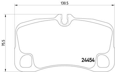 Disc Brake Pad Set PA 355016051