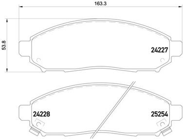 Disc Brake Pad Set PA 355016121