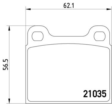 Disc Brake Pad Set PA 355017441