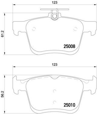 Disc Brake Pad Set PA 355020271