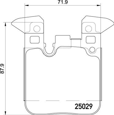 Disc Brake Pad Set PA 355021341