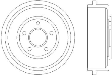 Brake Drum PA 355300431