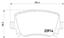 Disc Brake Pad Set PA 355011771