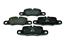 Disc Brake Pad Set PA 355015651