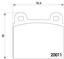 Disc Brake Pad Set PA 355017451