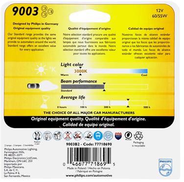 Fog Light Bulb PL 9003B2