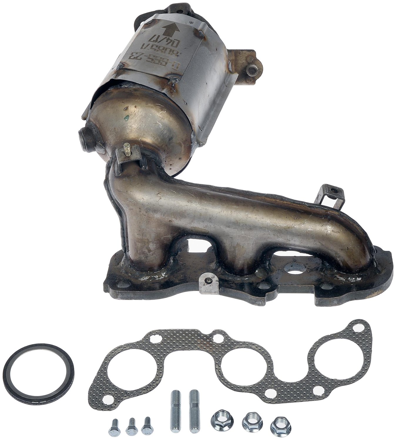 2005 Toyota Camry Exhaust Manifold with Integrated Catalytic Converter