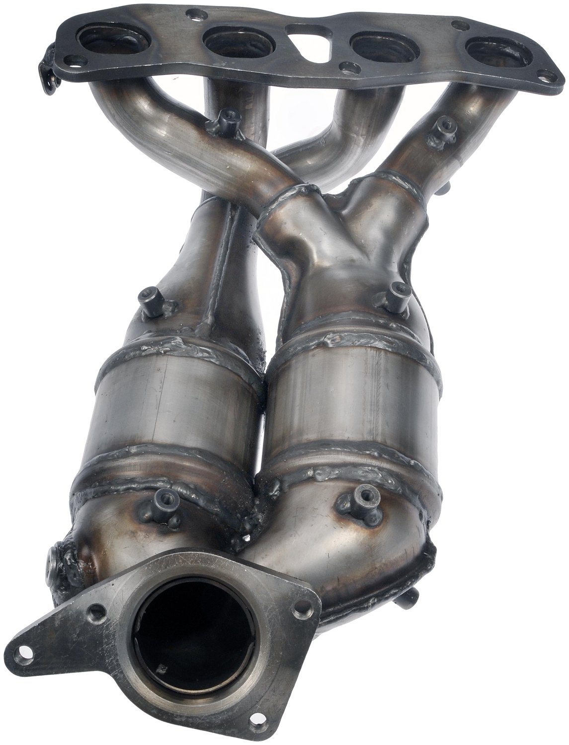 2008 Nissan Sentra Exhaust Manifold with Integrated Catalytic Converter