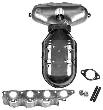 Exhaust Manifold with Integrated Catalytic Converter RB 674-596