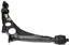 1999 Mazda Millenia Suspension Control Arm and Ball Joint Assembly RB 520-828