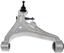 Suspension Control Arm and Ball Joint Assembly RB 521-022
