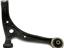 Suspension Control Arm and Ball Joint Assembly RB 521-351