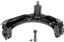 Suspension Control Arm and Ball Joint Assembly RB 521-356