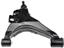 Suspension Control Arm and Ball Joint Assembly RB 521-393