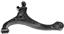 Suspension Control Arm and Ball Joint Assembly RB 521-757