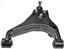 Suspension Control Arm and Ball Joint Assembly RB 521-791