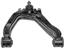 Suspension Control Arm and Ball Joint Assembly RB 522-158