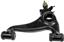 1999 Mercedes-Benz SL500 Suspension Control Arm and Ball Joint Assembly RB 522-189