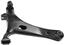 Suspension Control Arm and Ball Joint Assembly RB 522-236