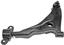 Suspension Control Arm and Ball Joint Assembly RB 522-603