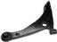 Suspension Control Arm and Ball Joint Assembly RB 522-605