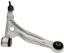 Suspension Control Arm and Ball Joint Assembly RB 522-845