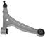 Suspension Control Arm and Ball Joint Assembly RB 522-851