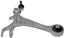 Suspension Control Arm and Ball Joint Assembly RB 522-856