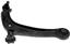 Suspension Control Arm and Ball Joint Assembly RB 522-858