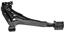 Suspension Control Arm and Ball Joint Assembly RB 522-935