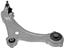 Suspension Control Arm and Ball Joint Assembly RB 524-222