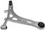 Suspension Control Arm and Ball Joint Assembly RB 524-598