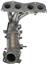 Exhaust Manifold with Integrated Catalytic Converter RB 673-811