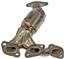 Exhaust Manifold with Integrated Catalytic Converter RB 673-830