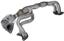 Exhaust Manifold with Integrated Catalytic Converter RB 673-864