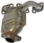 Exhaust Manifold with Integrated Catalytic Converter RB 673-884