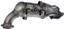 Exhaust Manifold with Integrated Catalytic Converter RB 674-120