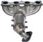 Exhaust Manifold with Integrated Catalytic Converter RB 674-128