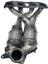 Exhaust Manifold with Integrated Catalytic Converter RB 674-130