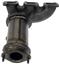 Exhaust Manifold with Integrated Catalytic Converter RB 674-615