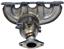 Exhaust Manifold with Integrated Catalytic Converter RB 674-631