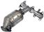 Exhaust Manifold with Integrated Catalytic Converter RB 674-813