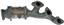 Exhaust Manifold with Integrated Catalytic Converter RB 674-816